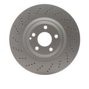 Mercedes-Benz CLS400 Brake Rotor (1) - Front - R1 Concepts - GEOSPEC Coated Rotor - Drilled - `15-`17